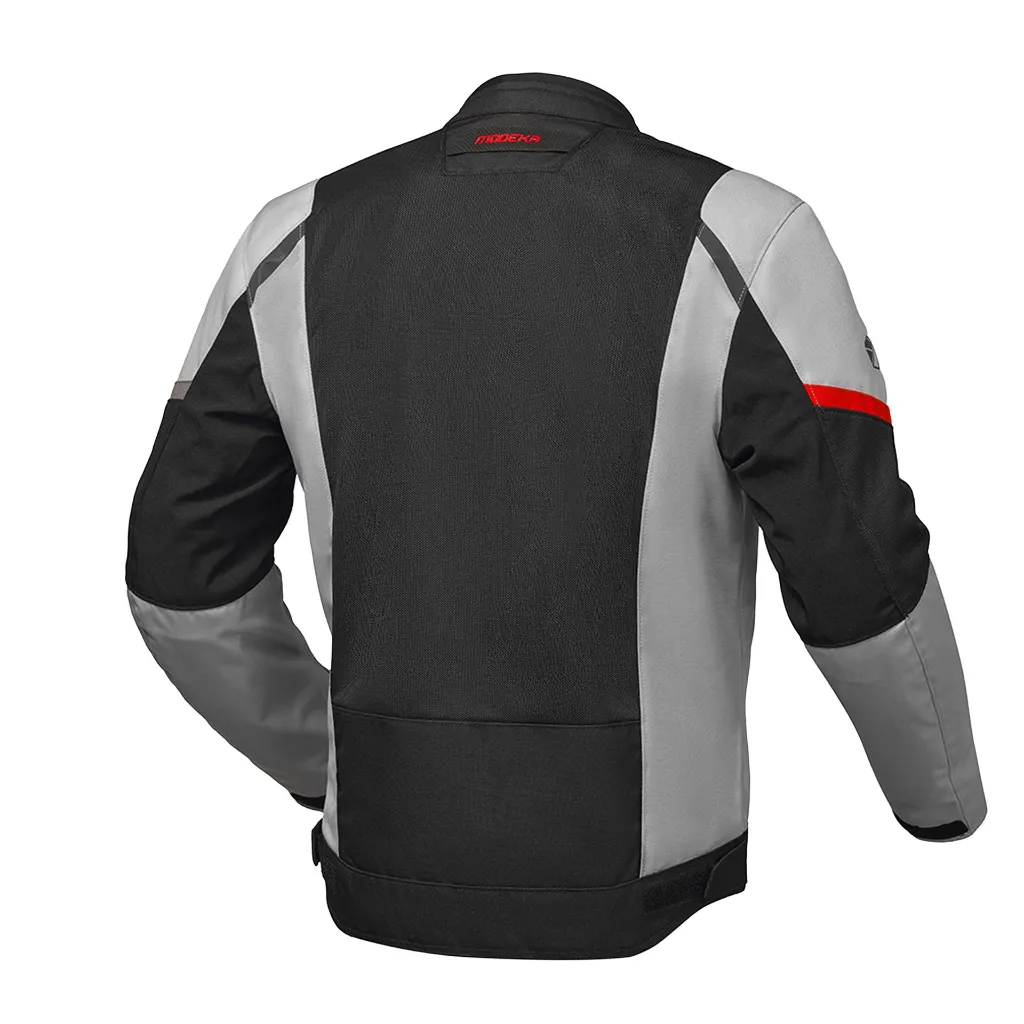 chaqueta modeka jano air negro gris oscuro posterior.webp