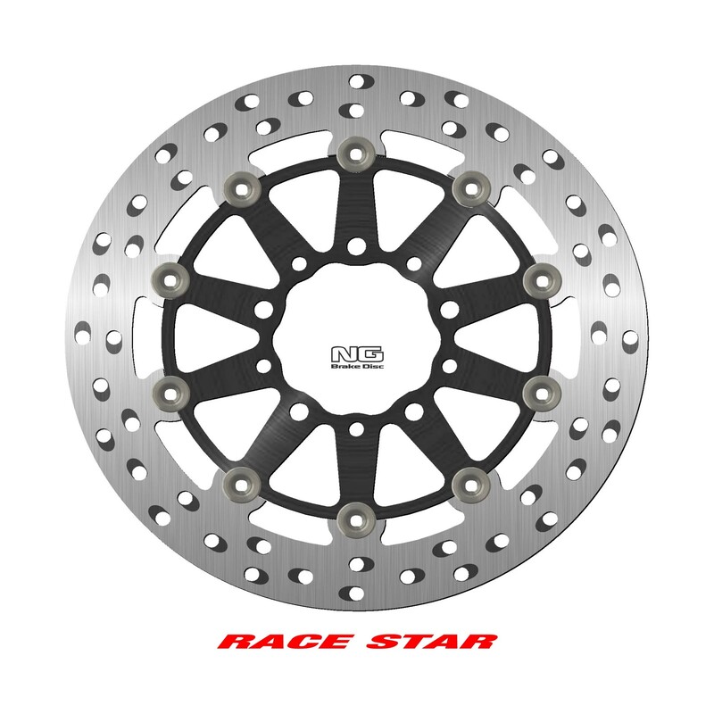 [1056ZG] Disco de freno NG BRAKES Race Star redondo flotante