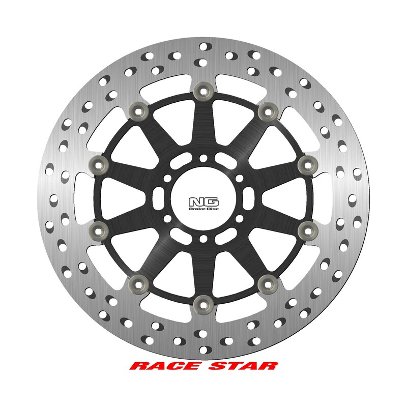 [1060ZG] Disco de freno NG BRAKES Race Star redondo flotante