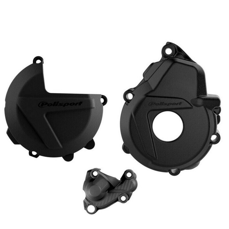 Protector tapa de embrague, encendido y bomba de agua POLISPORT - KTM / Husqvarna