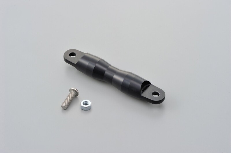 Adaptador para barra de refuerzo de manillar DAYTONA aluminio anodizado negro - 100mm