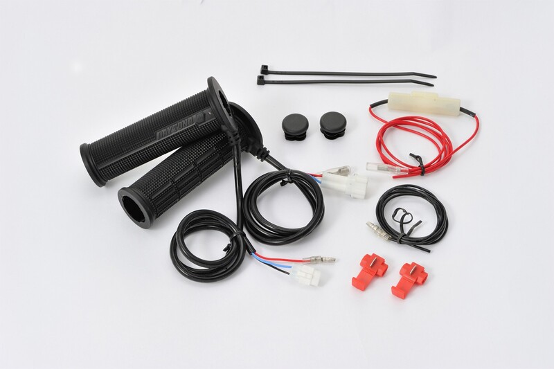 [88640] Puños calefactables DAYTONA 4 niveles - Ø22,2mm