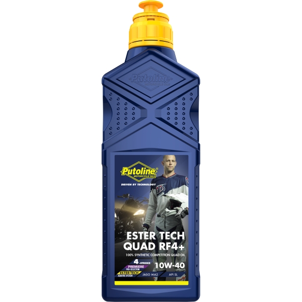 [70307] BOTELLA PUTOLINE ESTER TECH QUAD RF4+ 10W-40 1 L