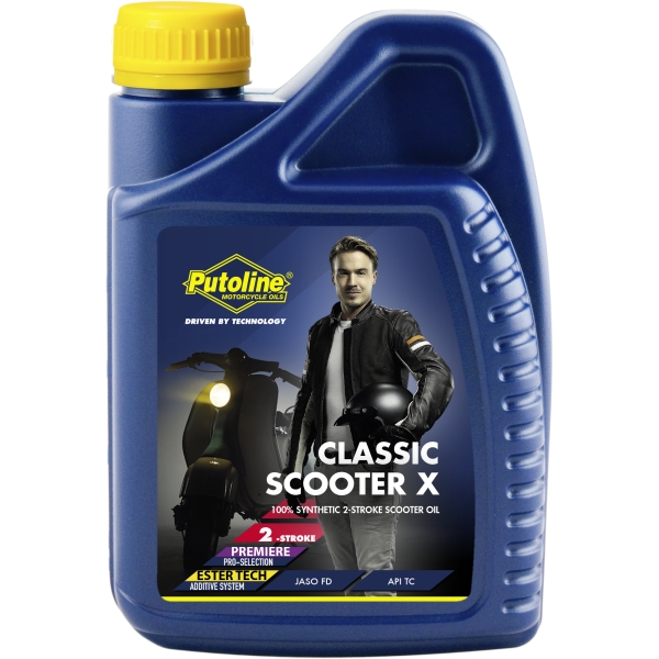 [70700] BOTELLA PUTOLINE CLASSIC SCOOTER-X 2T 1 L