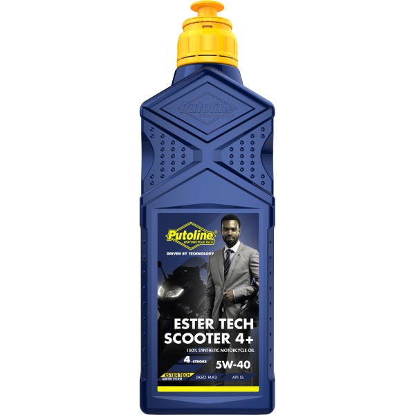 [70645] BOTELLA PUTOLINE ESTER TECH SCOOTER 4+ 5W-40 1 L