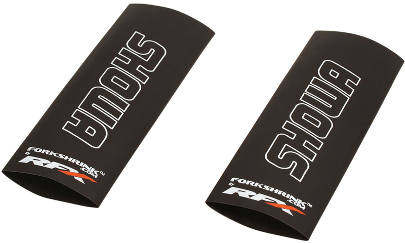 Protector de horquilla superior RFX Race Series Forkshrink con logo Showa - Blanco