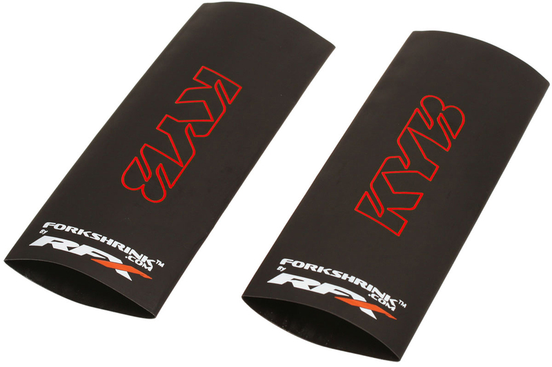 Protector de horquilla superior RFX Race Series Forkshrink con logo KYB - Rojo