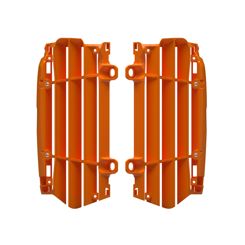 Aletines de radiador POLISPORT - Naranja