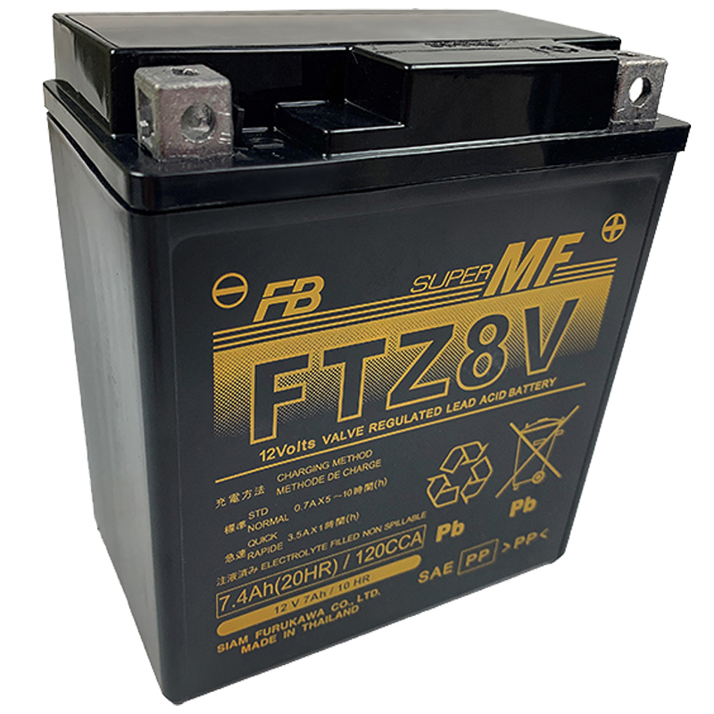 [0608011S] Batería Furukawa FTZ8-V Precargada