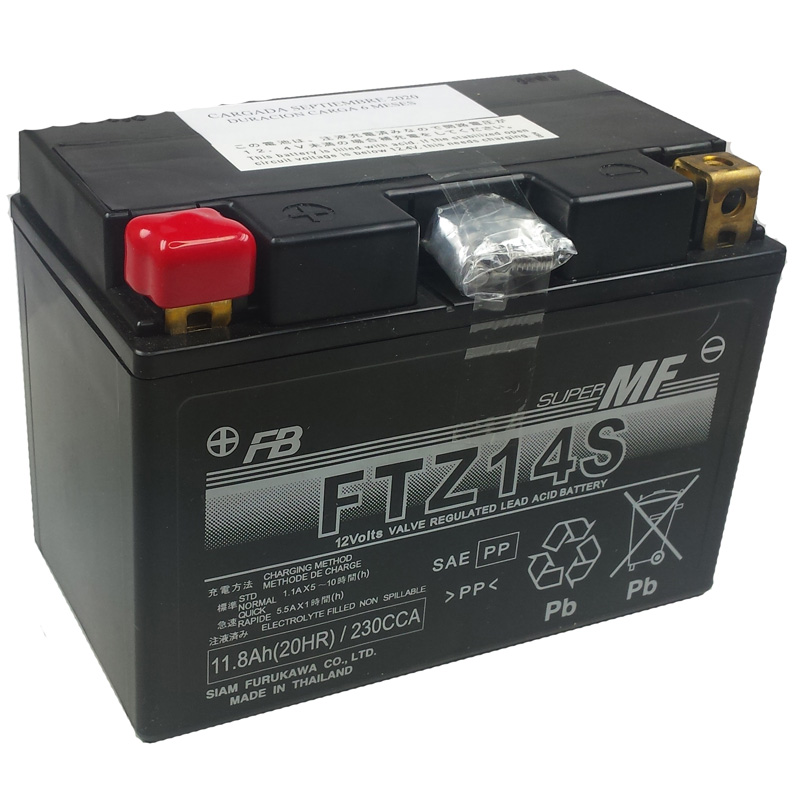 [0614141S] Batería Furukawa FTZ14-S Precargada