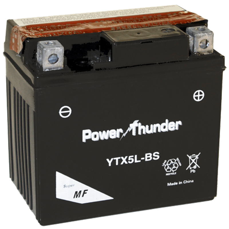 [0605491P] Batería Power Thunder CTX5L-BS Sin Mantenimiento