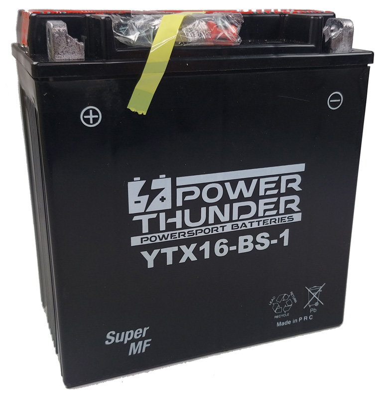 Batería Power Thunder CTX16-BS-1 Sin Mantenimiento