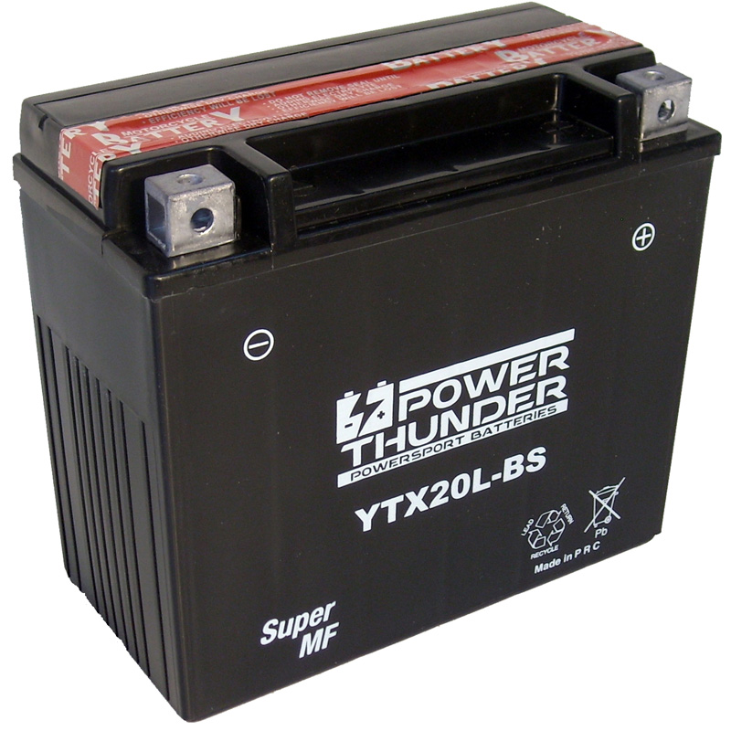 [0620391P] Batería Power Thunder YTX20L-BS