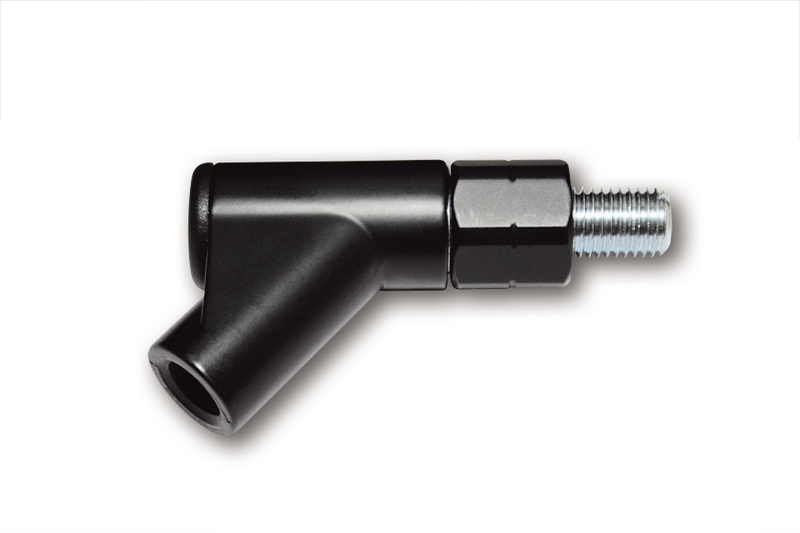 Adaptador de retrovisor HIGHSIDER smart M10x1,25 rosca izquierda - negro