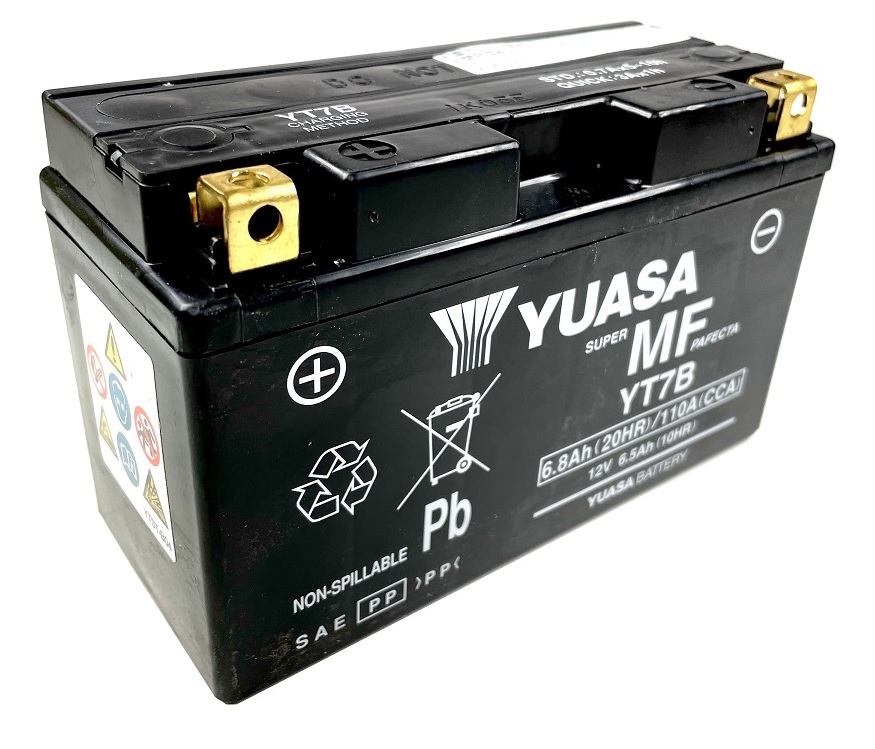 [0607931Y] Batería Yuasa YT7B-WC Precargada