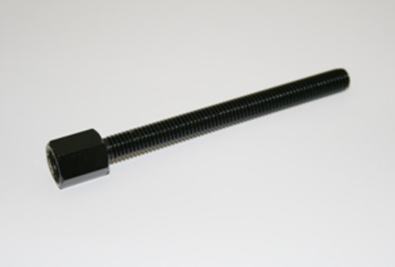 Adaptador de retrovisor HIGHSIDER smart de rosca derecha M10 a rosca derecha M8x85 mm - negro