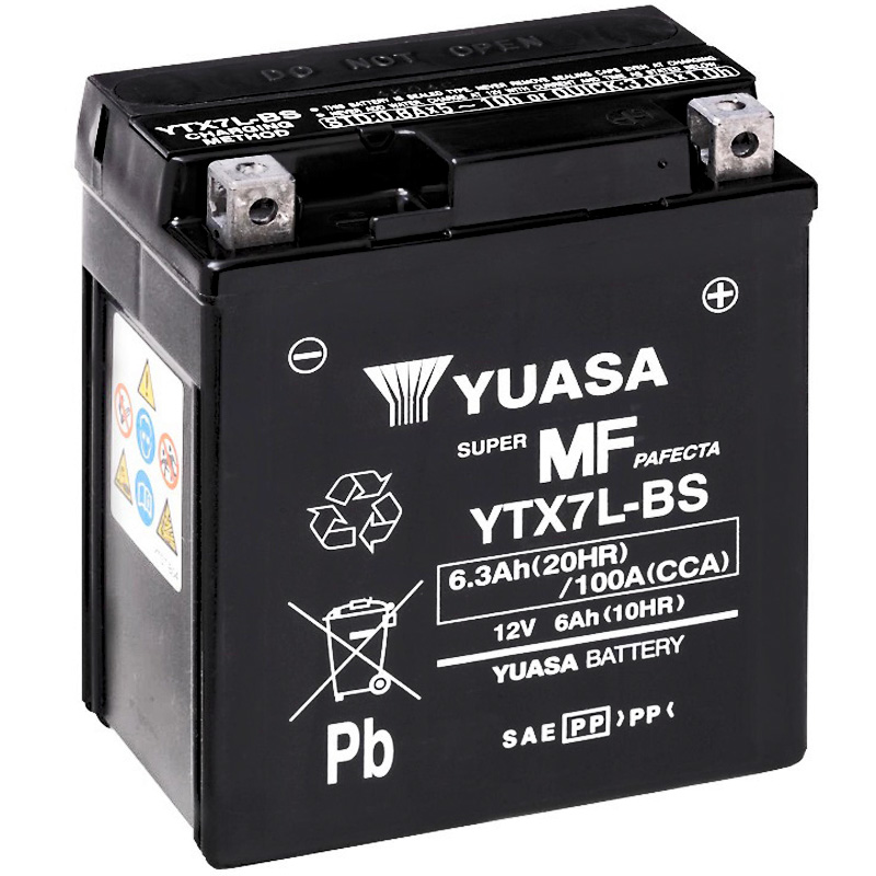 [0607951Y] Batería Yuasa YTX7L-BS Sin Mantenimiento