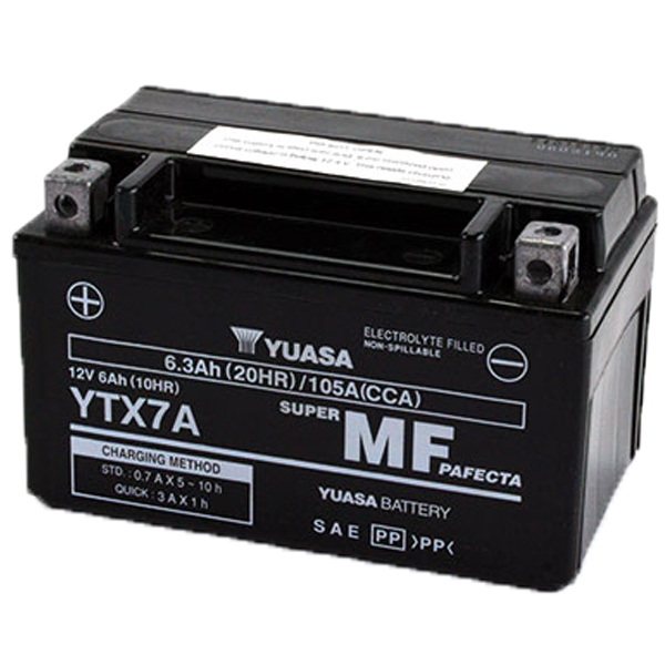 [0607981Y] Batería Yuasa YTX7A-WC Precargada 12V 6Ah 105A AGM