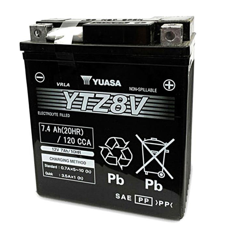 [0608011Y] Batería Yuasa YTZ8-V Precargada