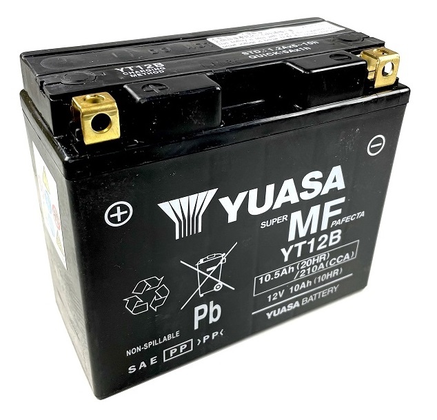 Batería Yuasa YT12B-WC Precargada