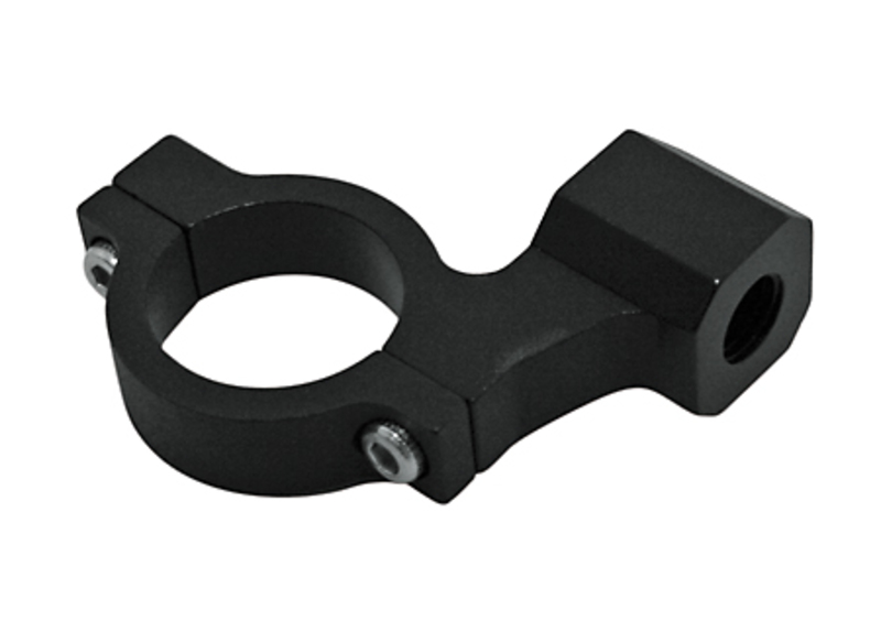 Abrazadera de montaje retrovisor HIGHSIDER smart para manillares de 1" de rosca derecha - negro