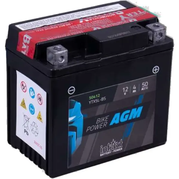 Bateria Intact CTX5L-BS agm sin mantenimiento YTX5L-BS 12v 4ah