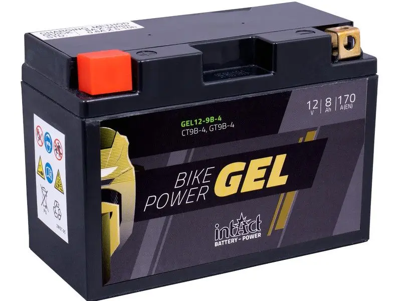 Bateria Intact gel YT9B-4 12v 8ah