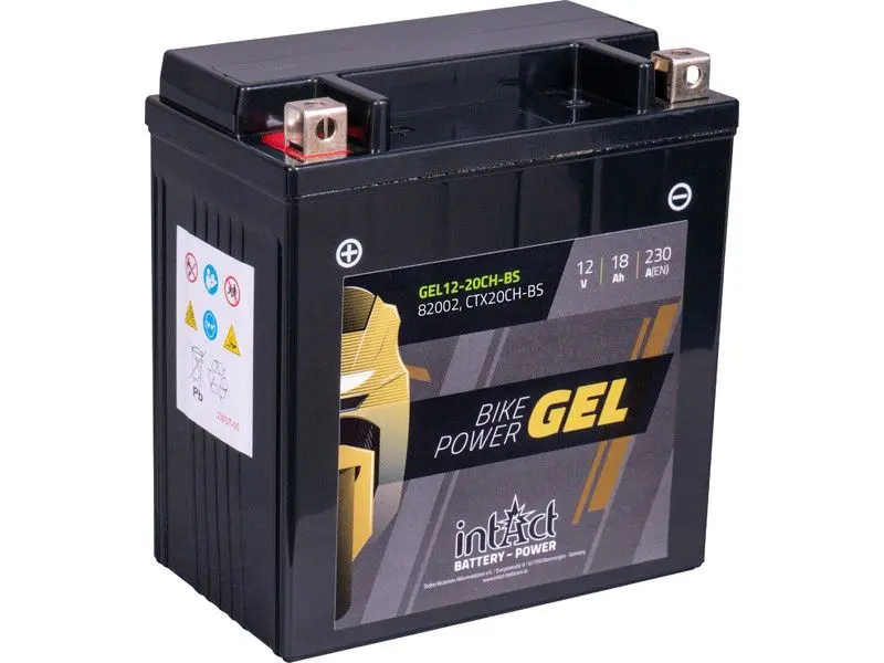 Bateria Intact gel YTX20CH-BS 12V 18Ah