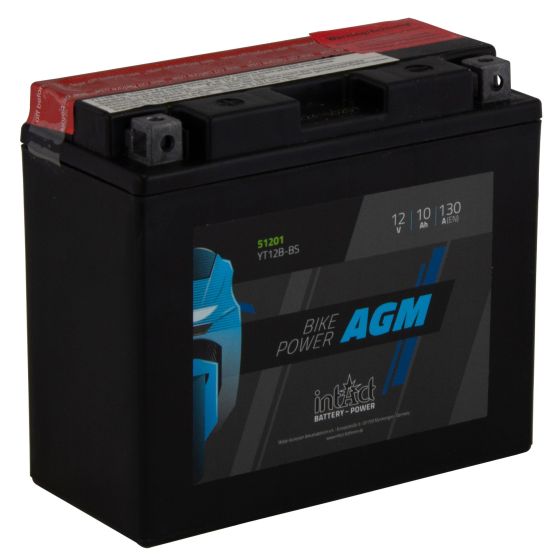 Bateria Intact CT12B-BS agm sin mantenimiento YT12B-BS 12v 10ah