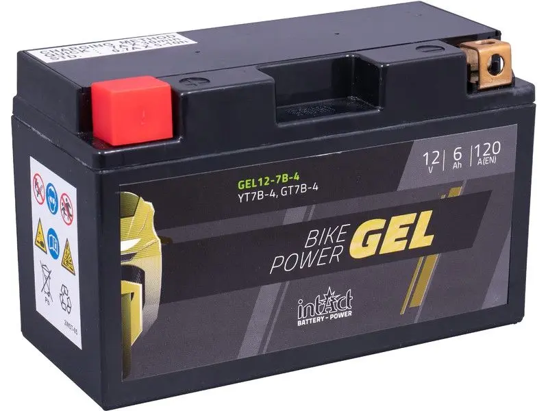 Bateria Intact gel YT7B-4 12V 6Ah