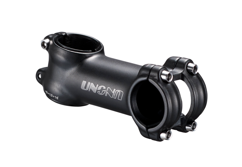 Potencia para bicicleta ±8°/12°/16° UNO 90 mm negro