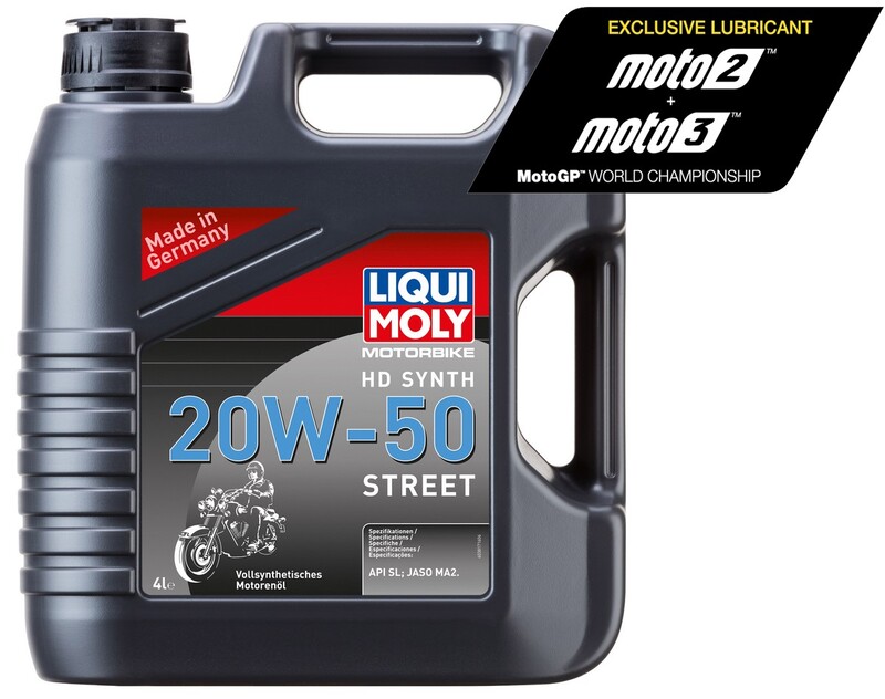 Aceite de motor LIQUI MOLY 100% Sintético 4T 20W-50 HD V-Twin - Garrafa 4L