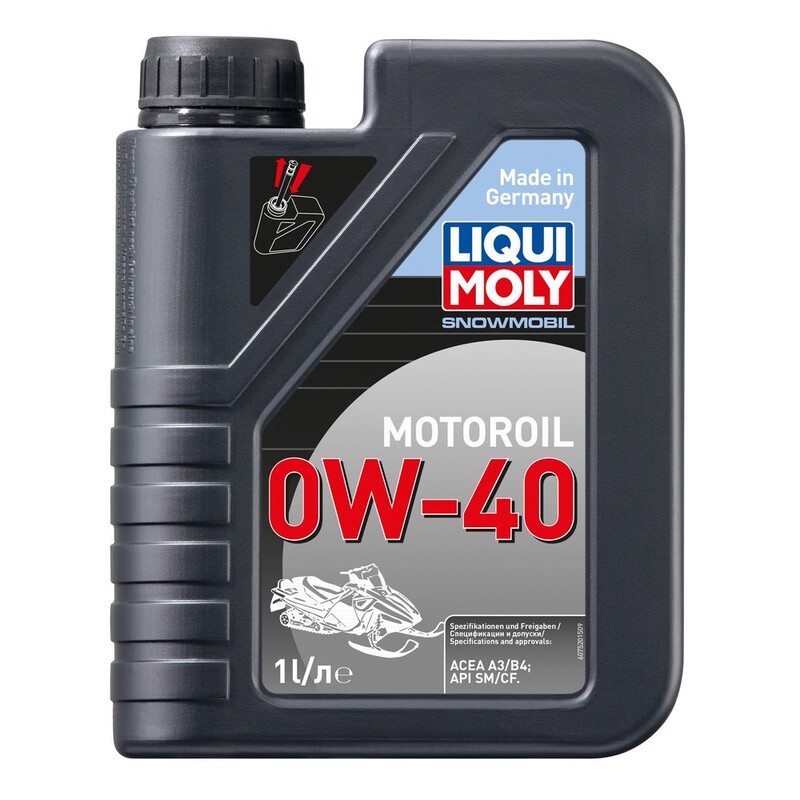 Aceite de motor LIQUI MOLY 100% Sintético 4T 0W-40 Snowmobil - Botella 1L