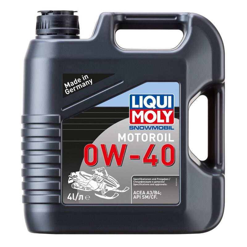 Aceite de motor LIQUI MOLY 100% Sintético 4T 0W-40 Snowmobil - Garrafa 4L