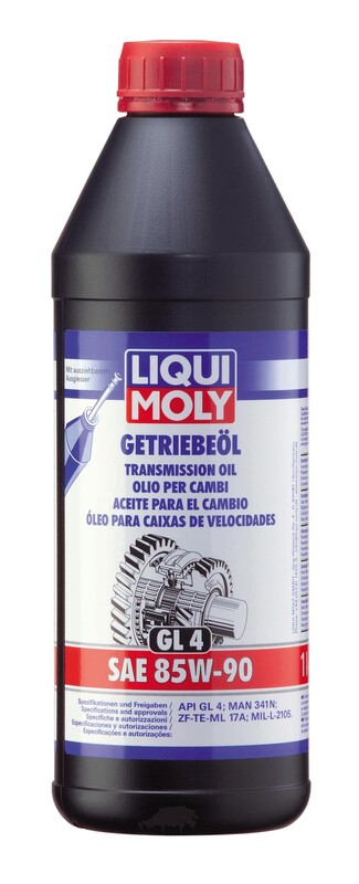 Aceite de transmisión LIQUI MOLY Mineral GL4 85W-90 - Botella 1L