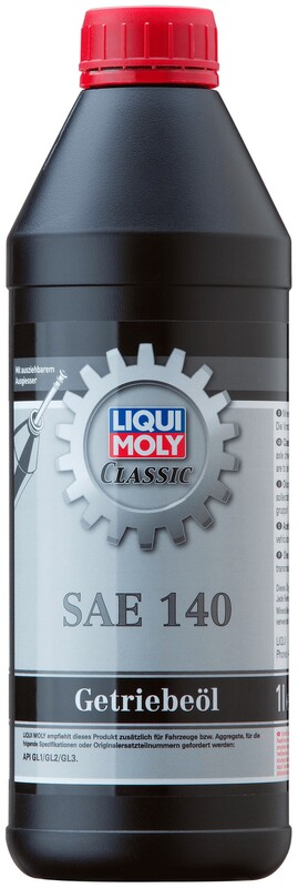 Aceite de transmisión LIQUI MOLY Mineral Classic SAE 140 - Botella 1L