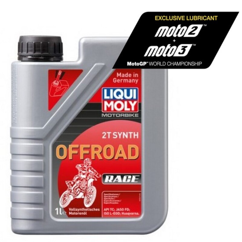 Aceite de motor LIQUI MOLY 100% Sintético 2T Off-Road Race - Botella 1L