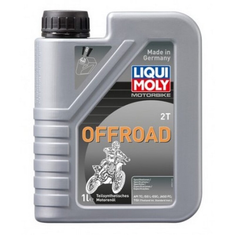 Aceite de motor LIQUI MOLY Semisintético 2T Off-Road - Botella 1L