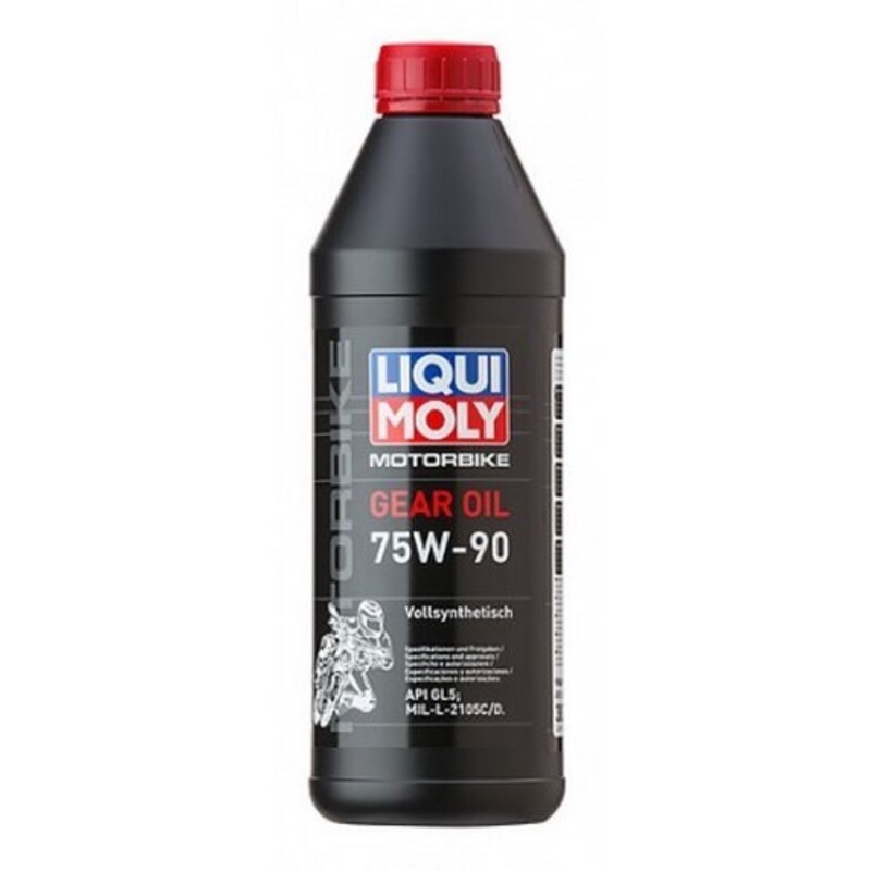 Aceite de transmisión LIQUI MOLY 100% Sintético 75W-90 - Botella 1L