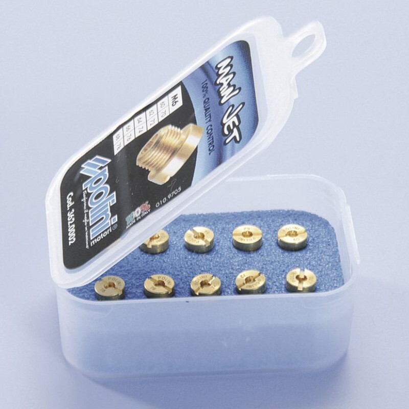 10 Chiclés Polini DELLORTO 6 mm.180/198 (3620008)