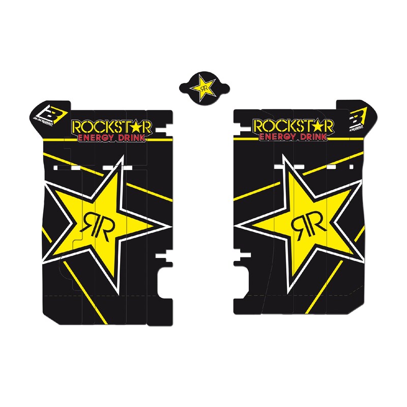 Adhesivos para rejillas de radiador Blackbird Rockstar Energy Honda A104L