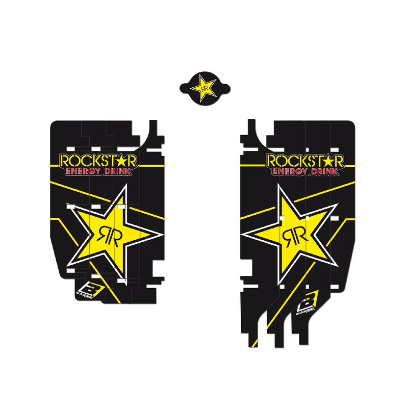 Adhesivos para rejillas de radiador Blackbird Rockstar Energy Suzuki A302L