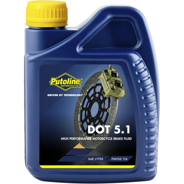 [74043] Botella Putoline Brakefluid DOT 5.1 500 ML