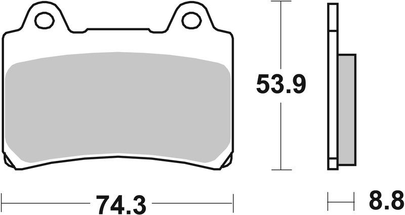 [07YA35SA] Pastillas de freno sinterizadas Brembo 07YA35SA
