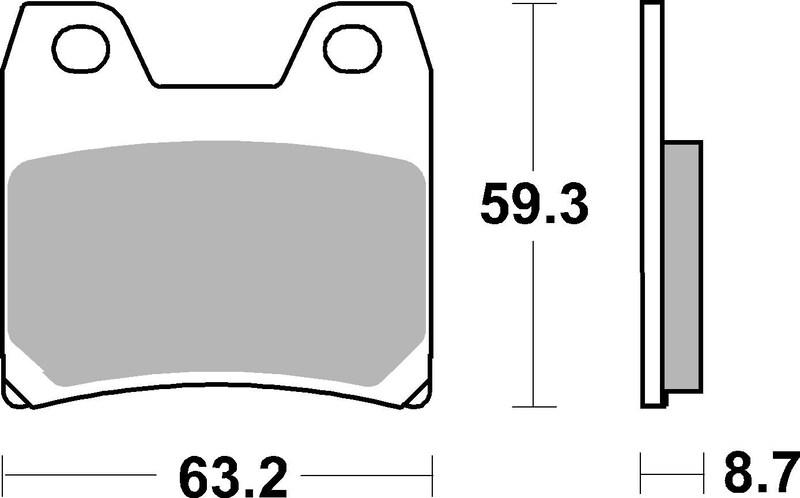 [07YA40SP] Pastillas de freno sinterizadas Brembo 07YA40SP