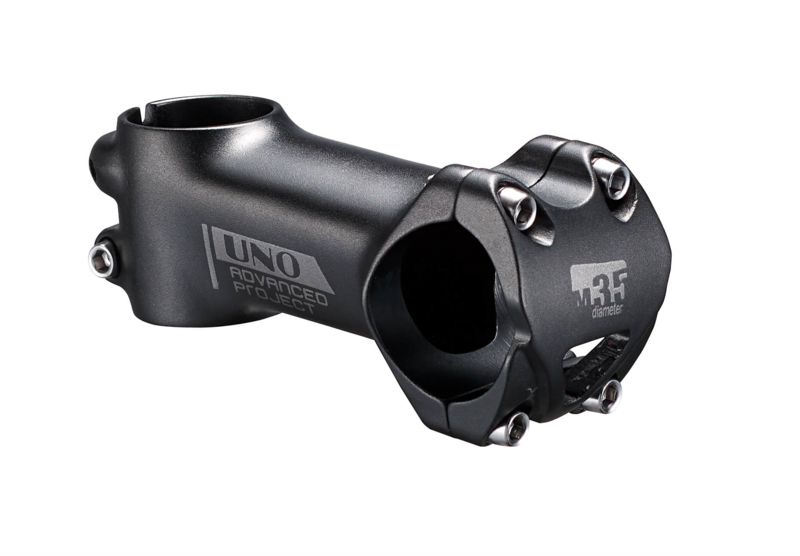 Potencia para bicicleta -7° UNO M35 - 100mm negro