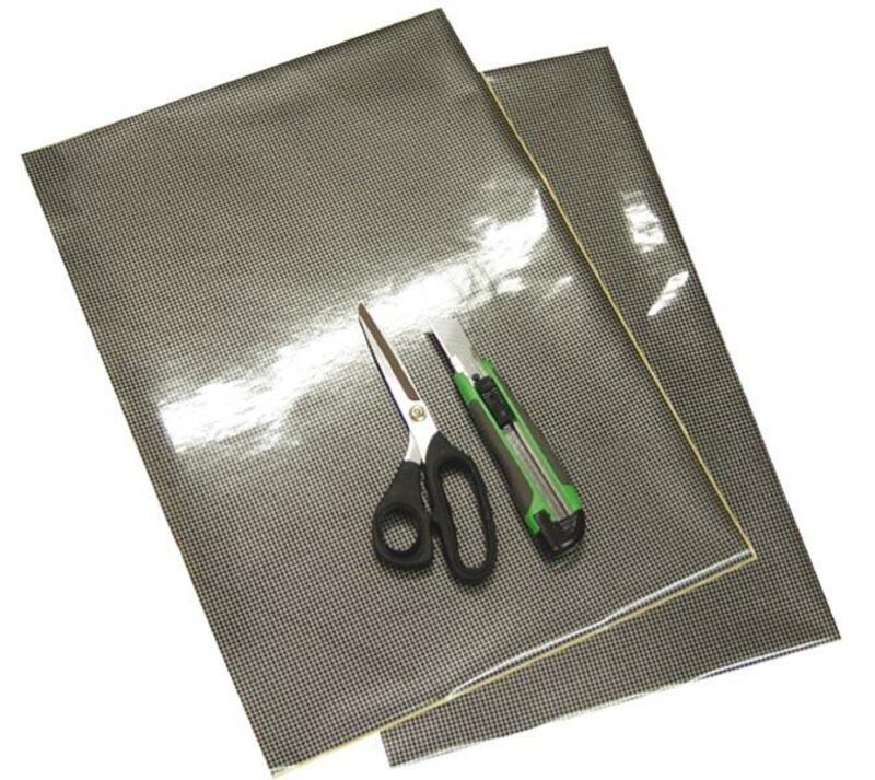 Adhesivo Blackbird Crystal Look Carbono - Con Superficie Transpirable 5004