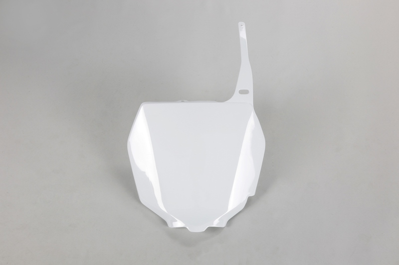 Portanúmeros delantero UFO Suzuki blanco SU03989-041