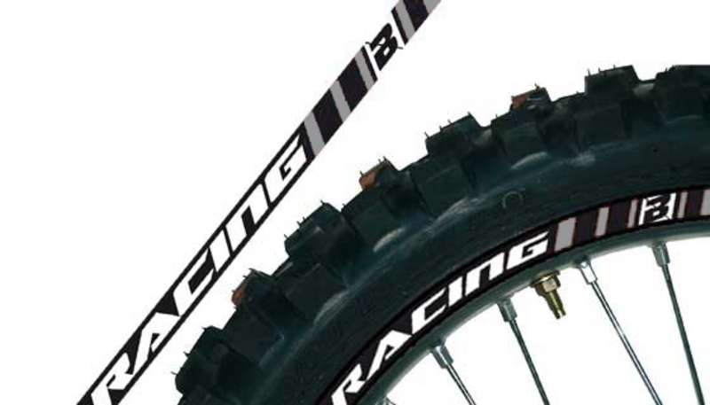 Adhesivo para llantas BLACKBIRD gris 5081/20