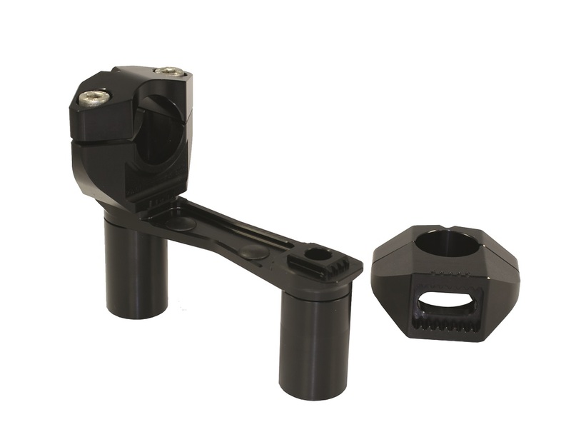 Alzas de manillar ajustables GILLES, negro